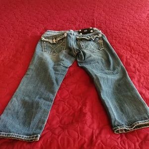 Miss me cropped capris